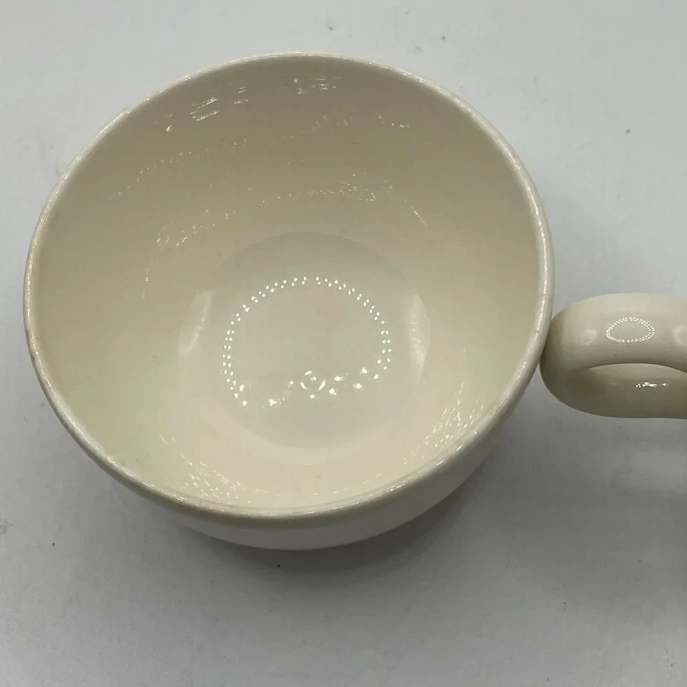 Vintage 1950s Creamer Covered Sugar Set Spencerian Scroll Taylor Smith Taylor